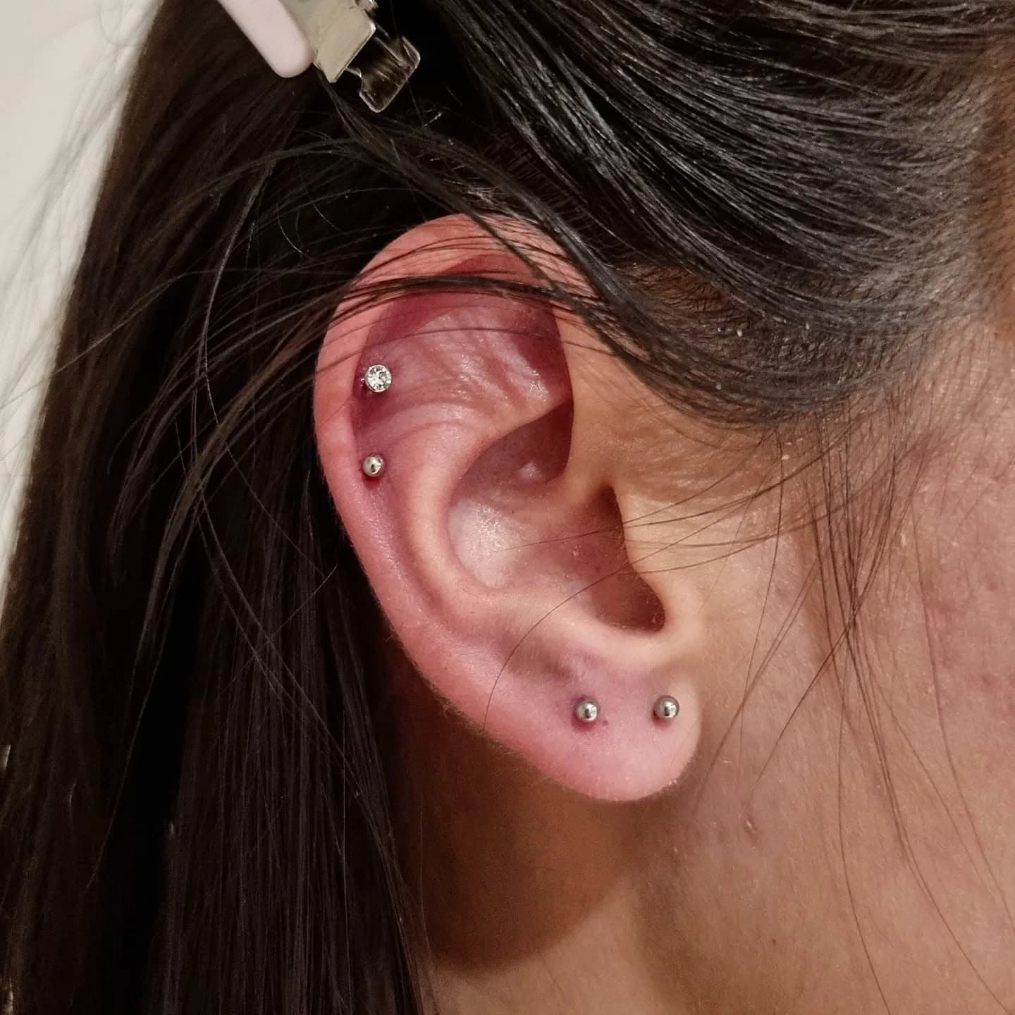 Upper lobe & second helix